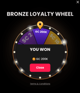 Bronze Wheel at megaBonanza March 16, 2026